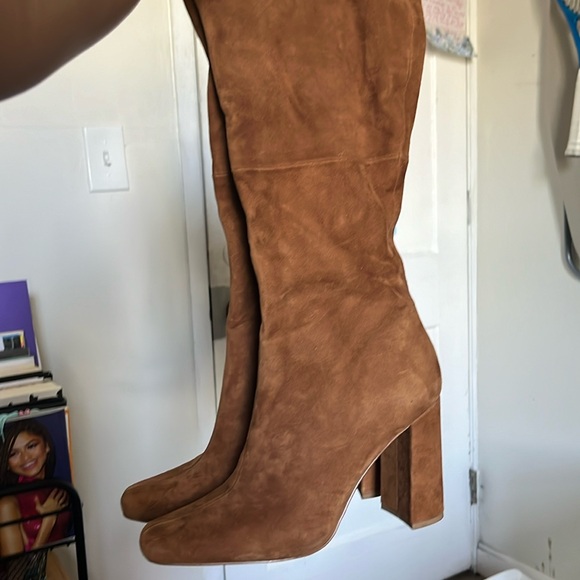Brown suede boots 11 - Picture 1 of 4
